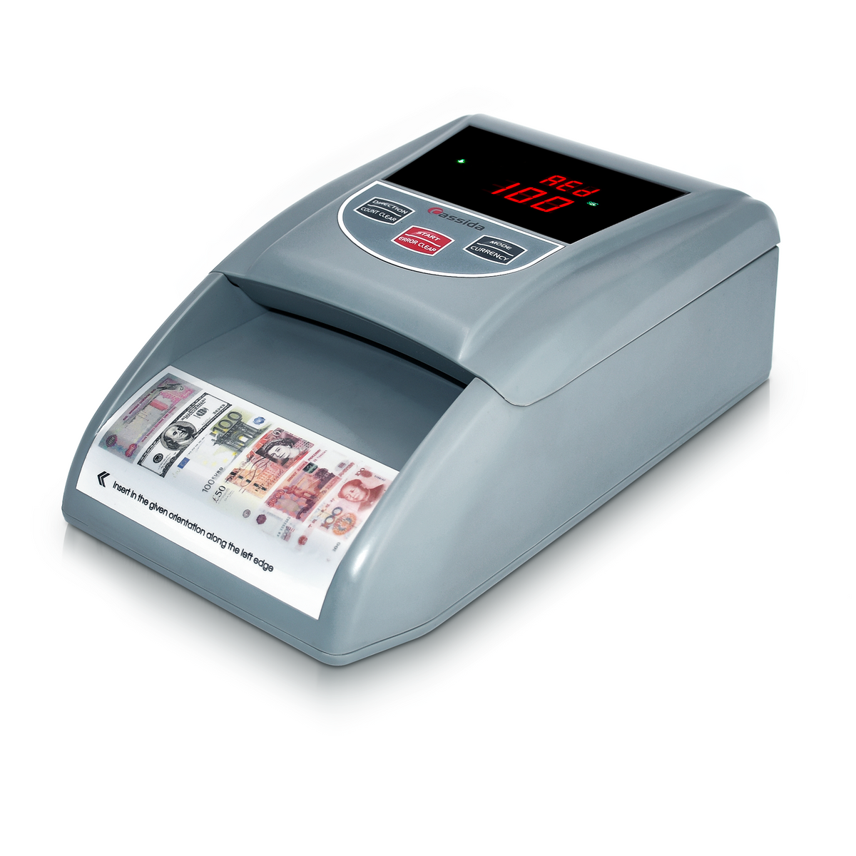 Cassida 3200 Automatic Currency Detector- For AED USD EUR GBP RUB CNY