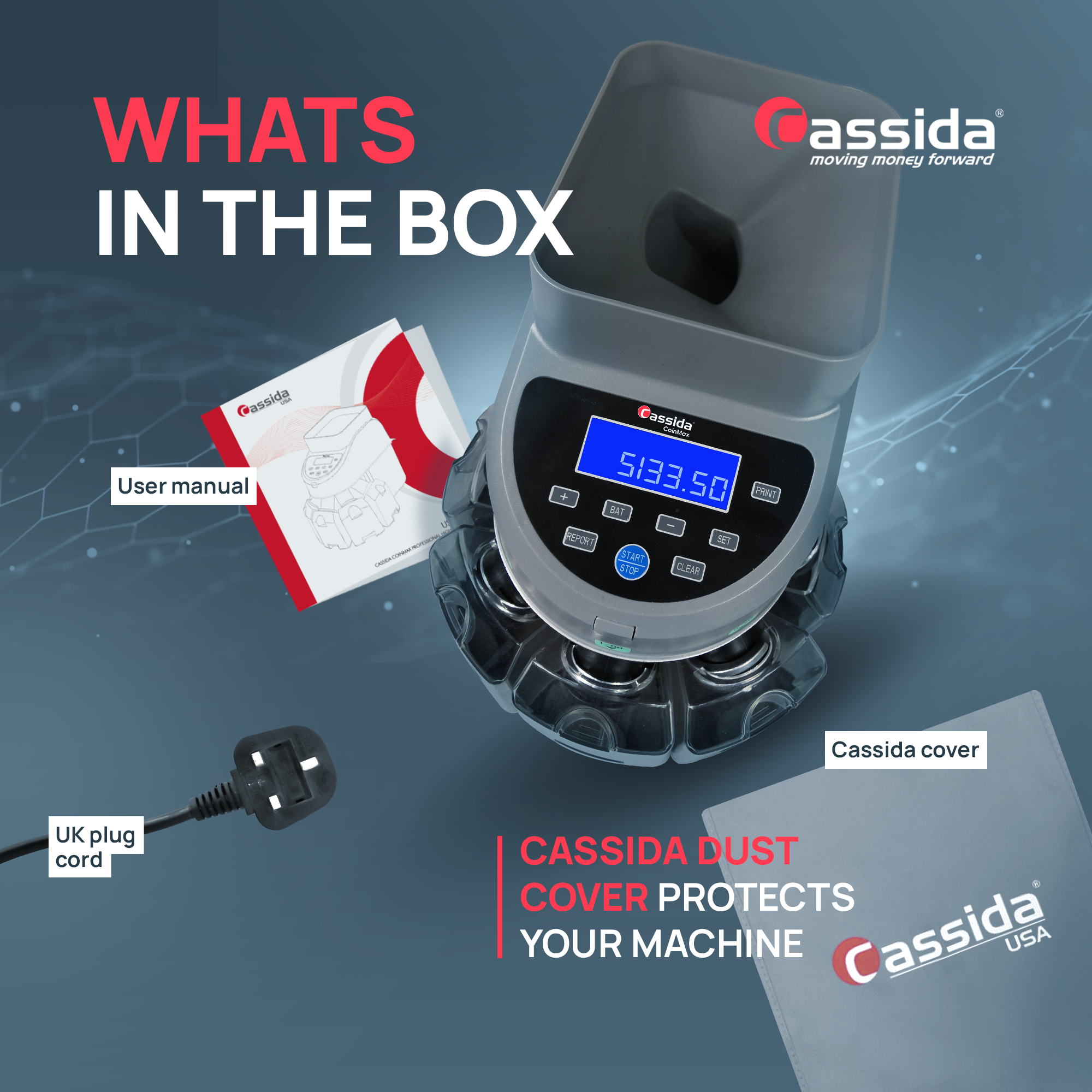 Cassida Coin Max Professional Coin Counters & Sorters