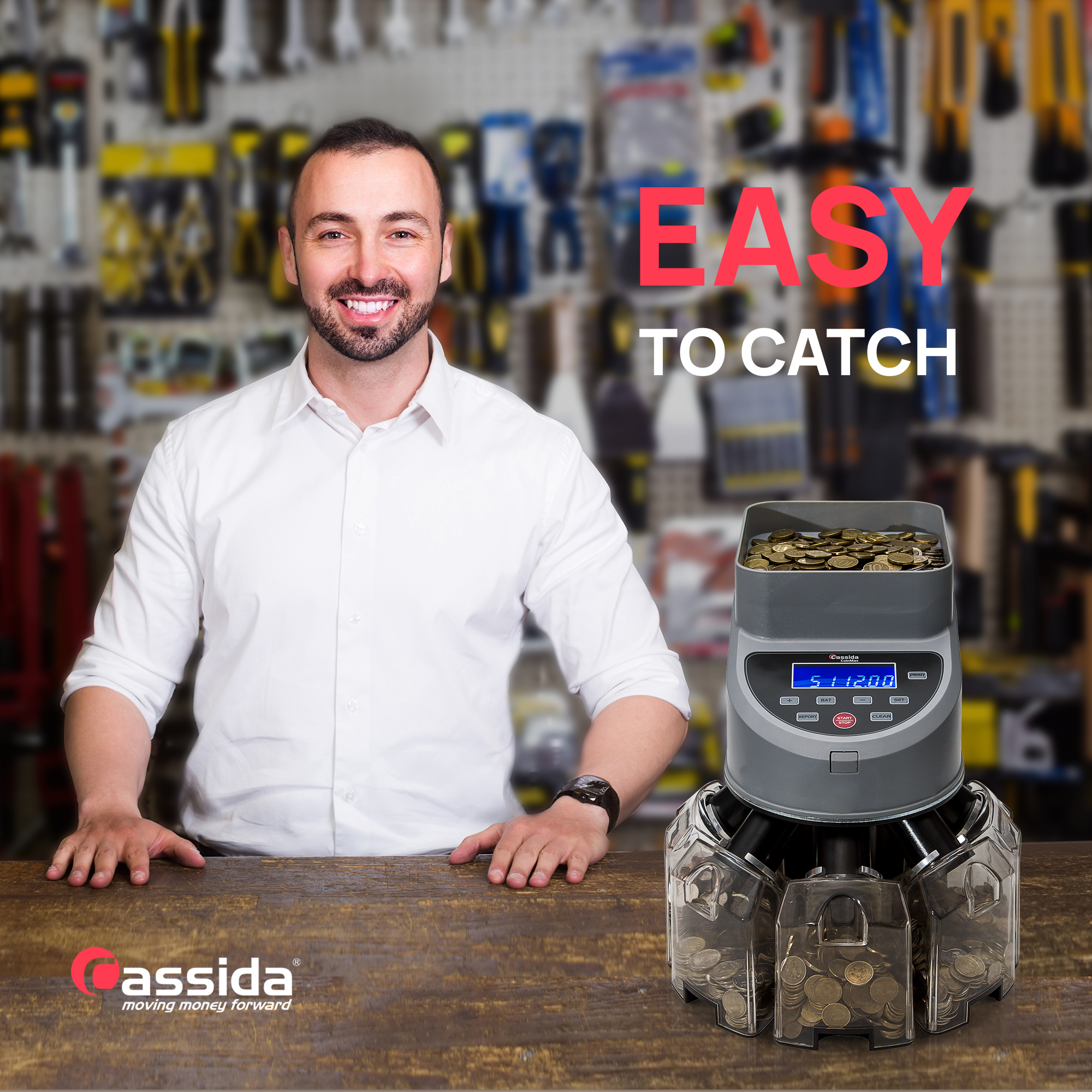 Cassida Coin Max Professional Coin Counters & Sorters